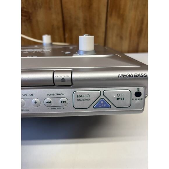 Sony ICF-CD543RM Under Cabinet TV/Weather/FM/AM CD Kitchen Radio READ DESC - Picture 4 of 10